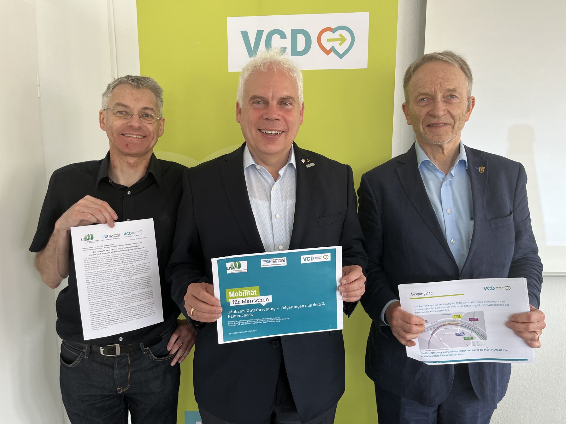 Erste Reaktion von VCD, LNV & Pro Bahn auf Gutachten